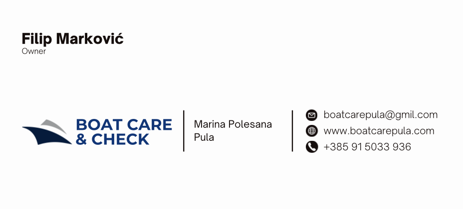 Boat Care e-mail potpis