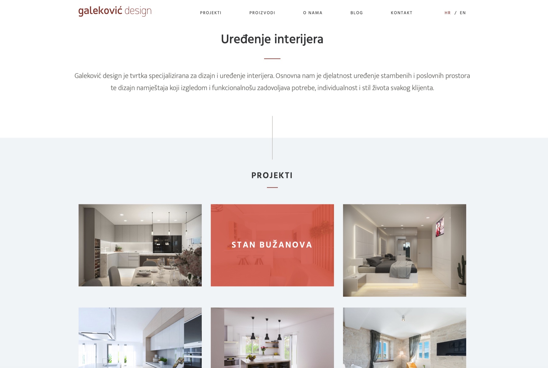 Former projects page