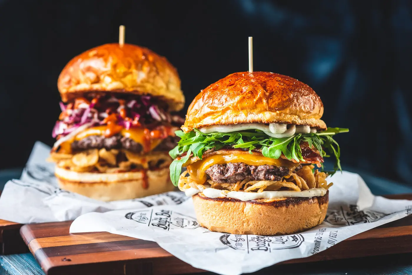 Komercijalna fotografija burgera